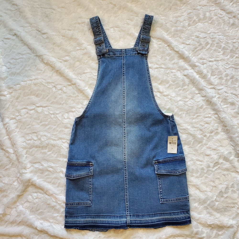 Justice Denim Overall Dress